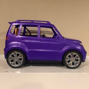 NEW! Purple Barbie car/suv for kids great condition